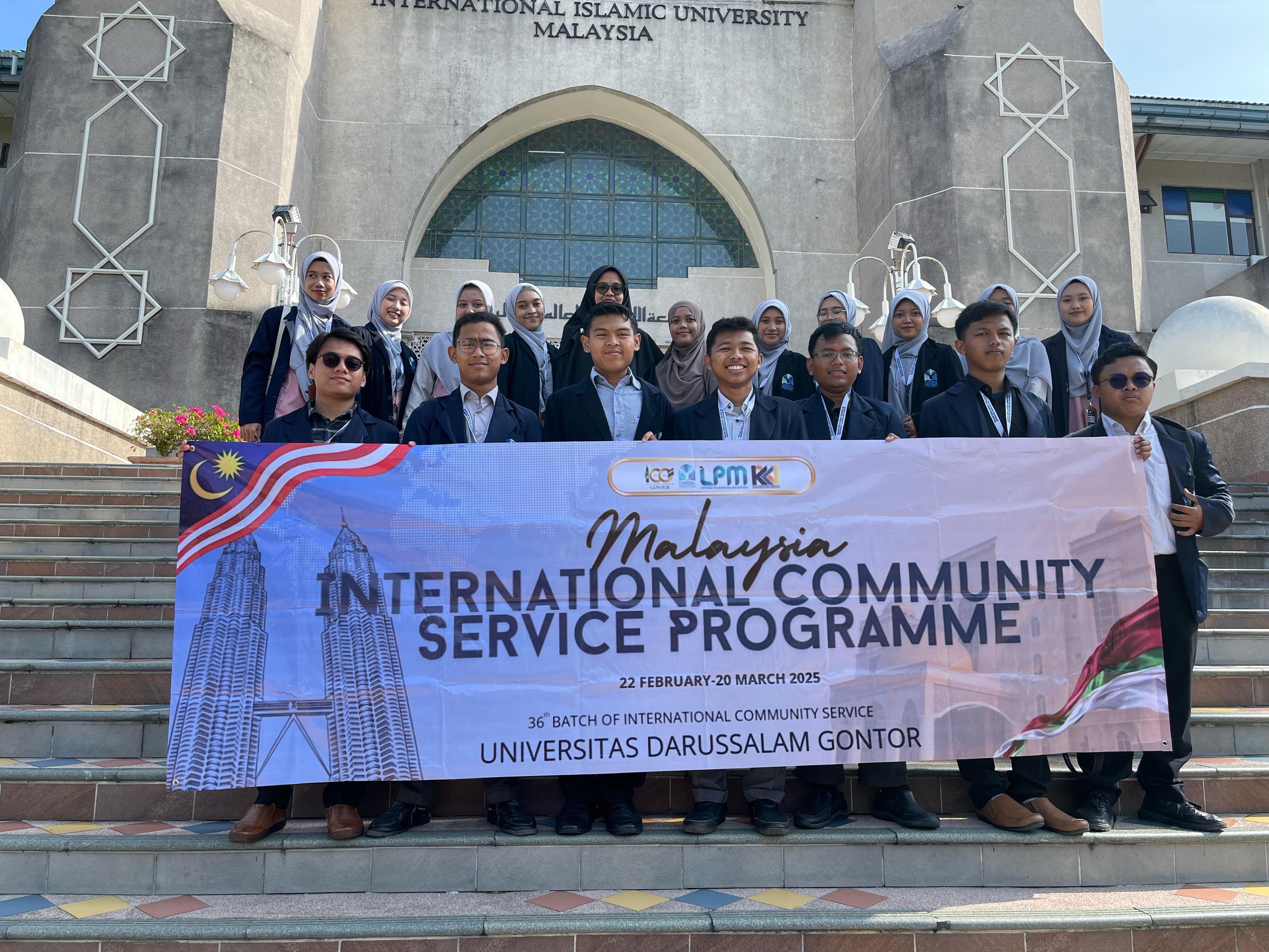 Kunjungan Mahasiswa KKN Universitas Darussalam Gontor ke Kampus IIUM
